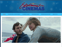 Tablet Screenshot of entertainmentcinemas.com
